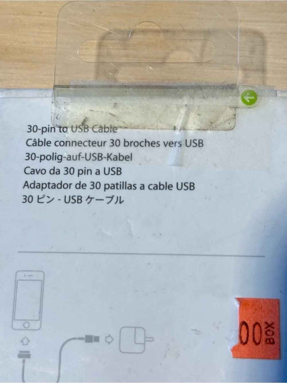 Genuine Sealed Apple 30 Pin To USB Cable GUARANTEED AUTHENTIC Read Info Below!